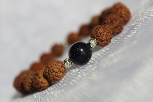 Rudraksha náramek & Avanturín — foto 3