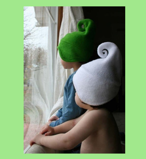 Šmoulí čepice zelená — foto 2