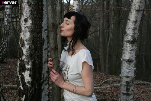 Triko "břízy" - bílé (S) — foto 3