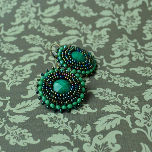 Green&Iris earrings — foto 2