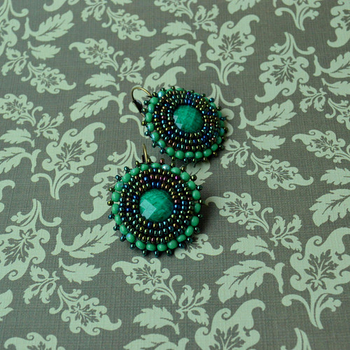 Green&Iris earrings — foto 3