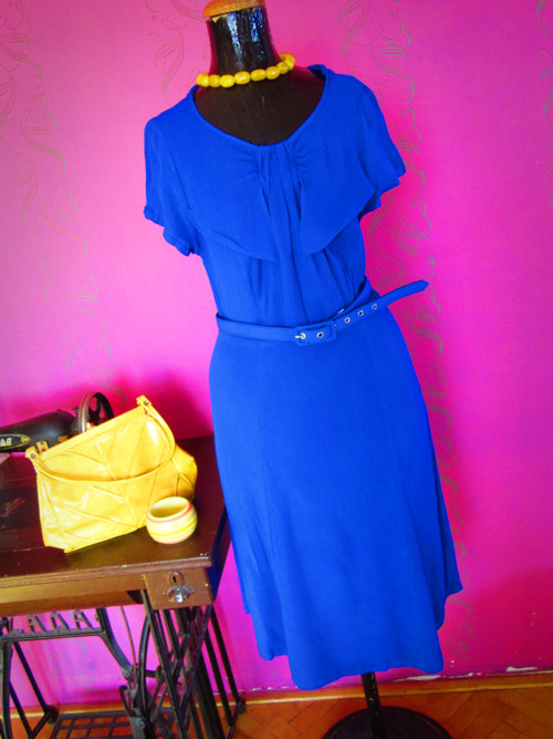 Šaty cobalt blue — foto 2