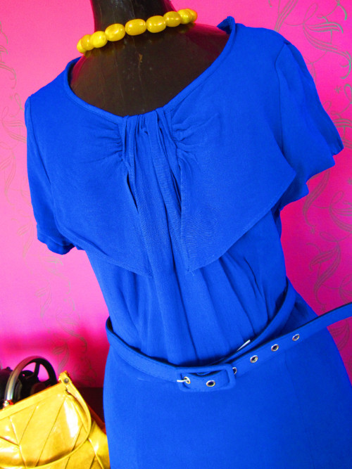Šaty cobalt blue — foto 4