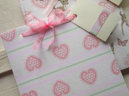 Růžová srdéčka - obal na CD13x14 cm — foto 3
