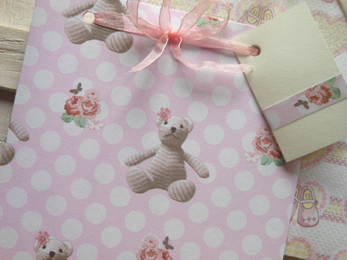 Medvídci na růžové - obal na CD13x14 cm — foto 3