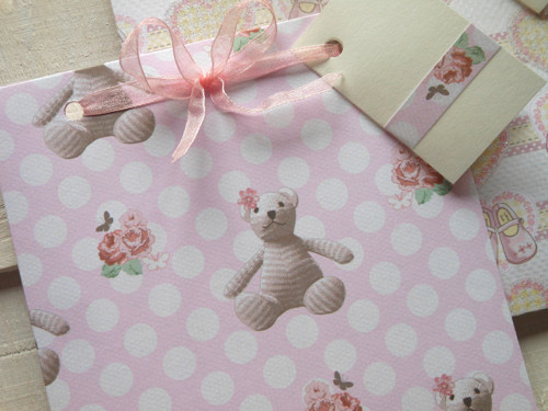 Medvídci na růžové - obal na CD13x14 cm — foto 5