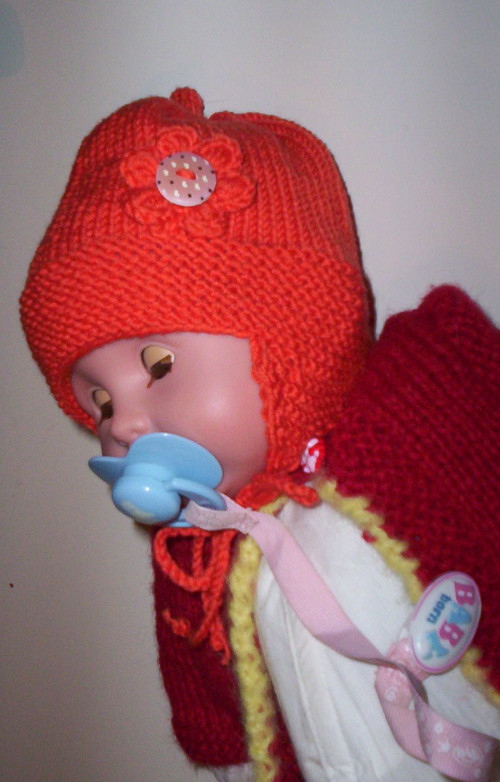 Kojenecká merino čepička — foto 3