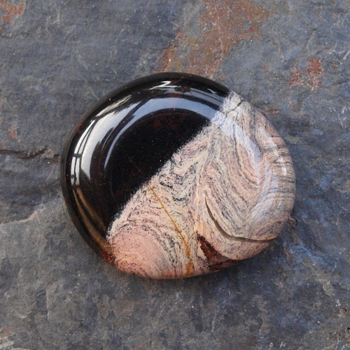 Jaspis , placka 36 x 31mm — foto 2