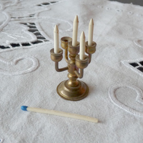 Miniatura - pětiramenný svícen — foto 2