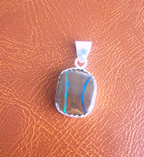 Boulder opál.....přívěsek Ag 925...č.1 — foto 2