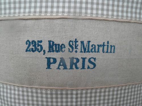 Vintage polštář PARIS — foto 3
