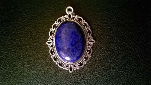 LAPIS LAZULI-přívěšek s polodrahokamem — foto 2