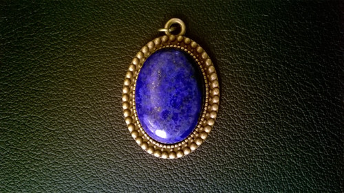 LAPIS LAZULI-přívěšek s polodrahokamem — foto 4