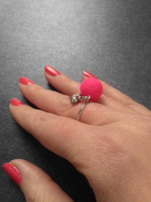 Prsten "My Valentine" ... pink — foto 6