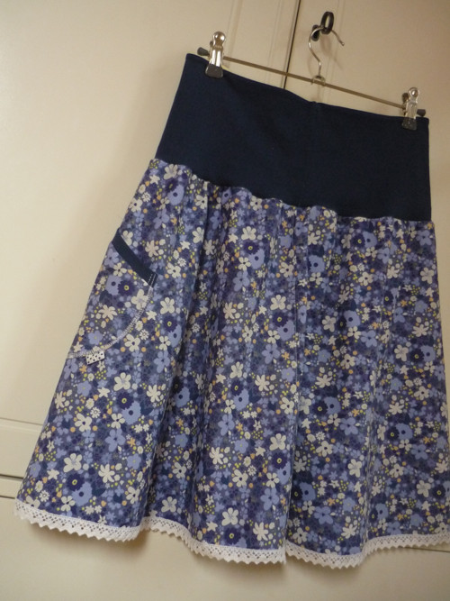 Vintage Rush Bleu ... sukně M/L — foto 2