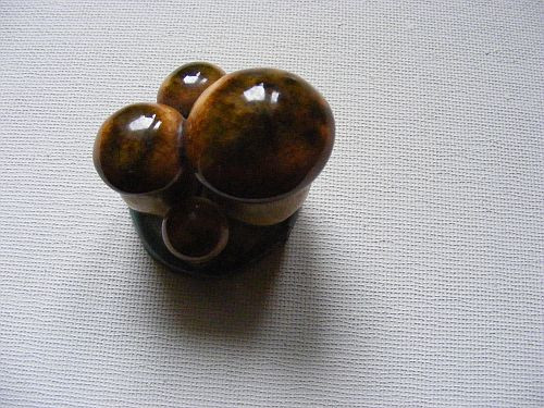 Hříbci - keramická dekorace — foto 2