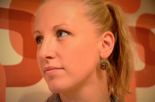 Náušnice "Rose" — foto 3
