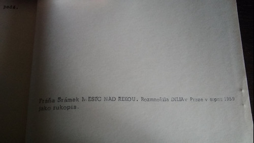 Měsíc nad řekou ..... divadelní scénář — foto 5