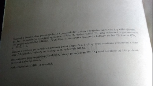 Měsíc nad řekou ..... divadelní scénář — foto 6
