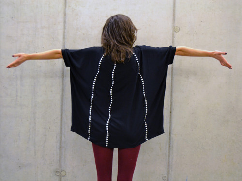 Tričko Black & Stripe — foto 4