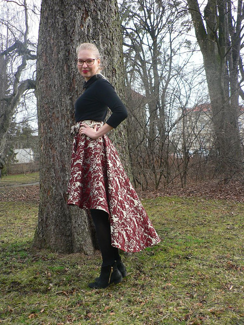 Brokátová sukně — foto 5