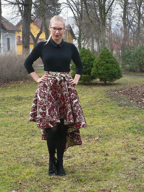 Brokátová sukně — foto 6