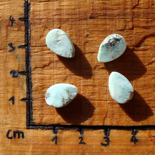 Larimar - set čtyř kabošonů — foto 2