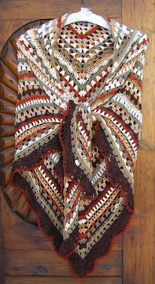Háčkovaný kaleidoskop - café latte nebo "černou"? — foto 2