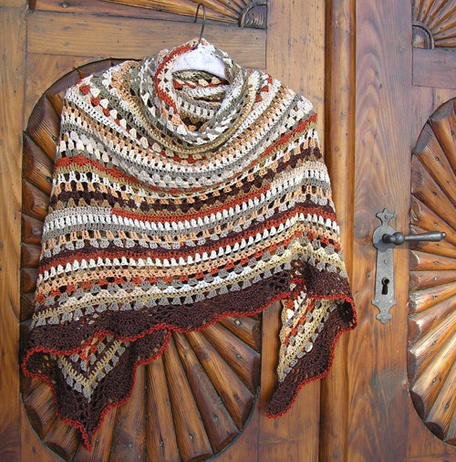 Háčkovaný kaleidoskop - café latte nebo "černou"? — foto 3