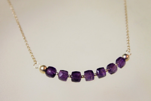 Náhrdelník Violet Queen Ag 925/1000 — foto 2