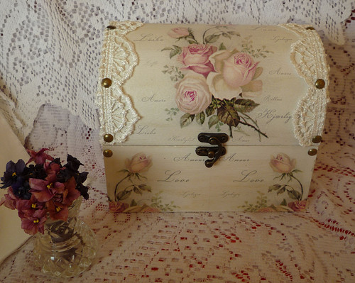 Velká truhla ve stylu Shabby chic — foto 5