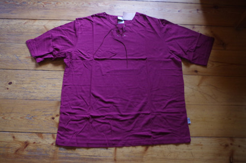 Triko se šněrováním 2XL bordo — foto 3