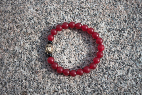 Buddha náramek - nefrit a onyx — foto 2