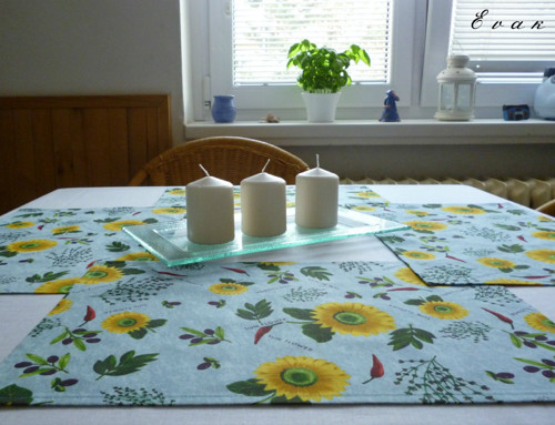 Látkový ubrousek - prostírka — foto 3