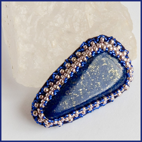 Lapis lazuli - spona — foto 2