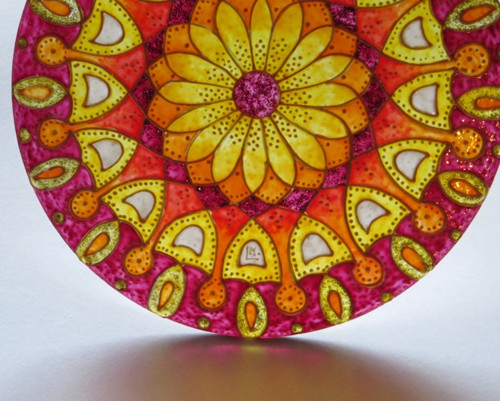 "Chrám Sebedůvěry..." - Autorská mandala — foto 2