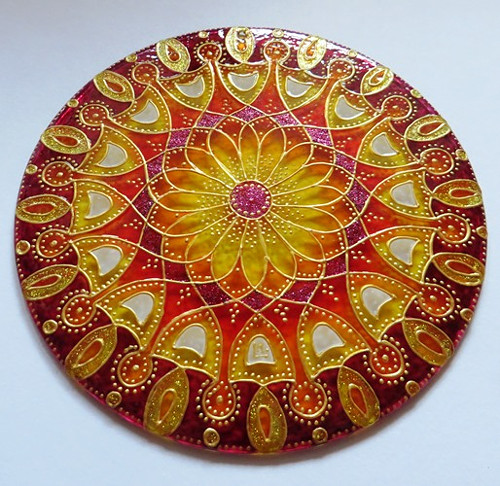 "Chrám Sebedůvěry..." - Autorská mandala — foto 4