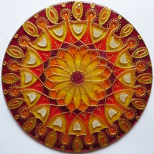 "Chrám Sebedůvěry..." - Autorská mandala — foto 5