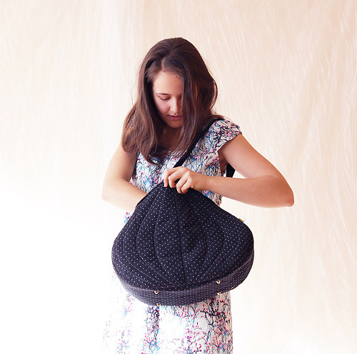 Velká kabelka Black dots — foto 4