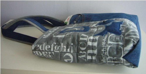 D, denim, dog - taška — foto 2
