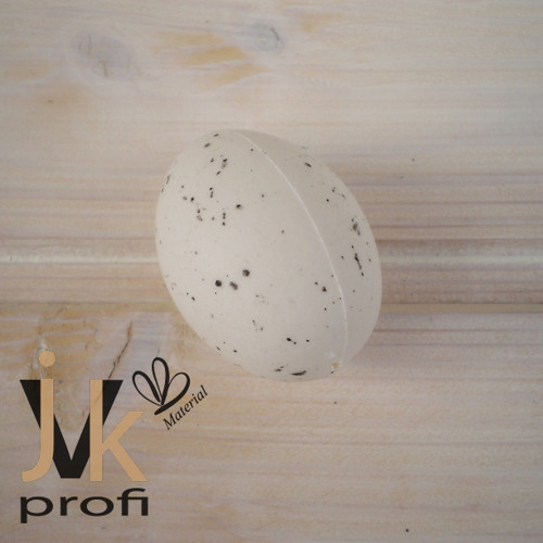Vejce plast - bílé, kropenaté 5 cm — foto 5