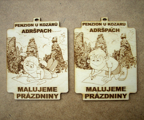 MEDAILE "MALUJEME PRÁZDNINY" (kluci)...KV0069 — foto 2