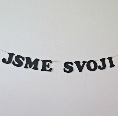 Girlanda "Jsme svoji" — foto 2