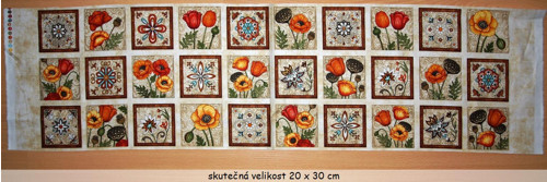 Panel s květy — foto 2