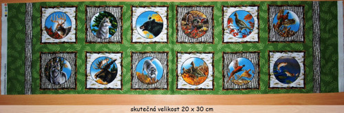 Lesní zvířata - panel — foto 2