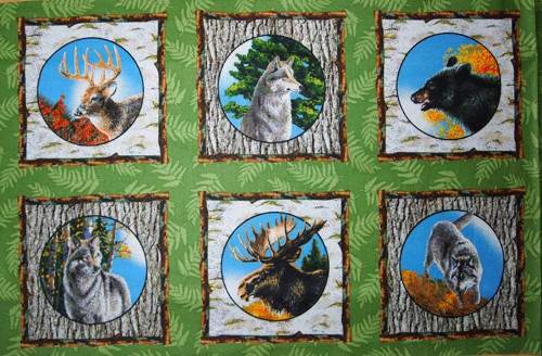 Lesní zvířata - panel — foto 4