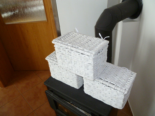 Kazeta s víkem - 3 ks, bílé — foto 6