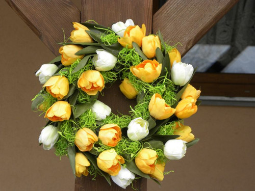 Tulipánkový věneček dožluta — foto 2