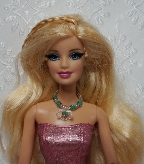 Šperk pro Barbie - s květinou — foto 2
