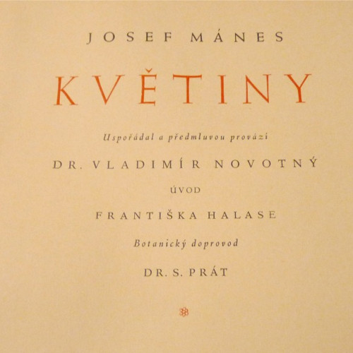 Josef Mánes - Květiny r. 1940 — foto 2